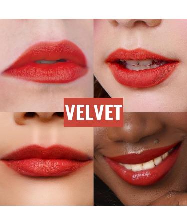 Oulac Orange Red Creamy Matte Lipstick | Moisturising Soft Satin Finish Lipsticks for Women | Highly Pigmented with Rose Oil | Vegan & Cruelty-Free - 3.6g - Buy Online on GoSupps.com