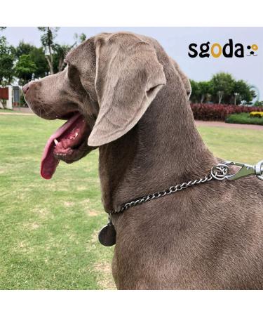 SGODA 22 inch 3.0mm Chain Dog Training Choke Collar - Buy Online on GoSupps.com