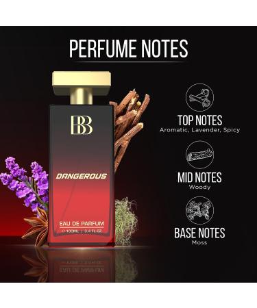 Bergamot Beaute Dangerous Eau De Parfum | Best Perfume for Men with Spicy and Woody Long Lasting Premium Fragrance for Man EDP 100ml - Buy Online on GoSupps.com