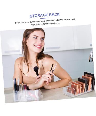 Didiseaon Storage Rack Drawer Divider Eyeshadow Holder Organizer Vertical Cosmetic Holder Eyeshadow Palette - Buy Online on GoSupps.com