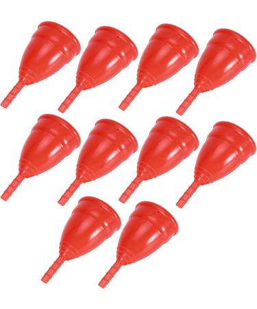 Reusable Silicone Menstrual Cup - 10 Pack Eco-Friendly Female Hygiene Care Health & Comfort - Buy Online on GoSupps.com