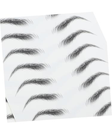 Ipetboom 6 Pcs 3d Eyebrow Stickers Cosmetology Kit Eye Brow Shaping Kit Artificial Eyebrow Women's Model Head ze001x3pcs Blackx3pcs - Buy Online on GoSupps.com