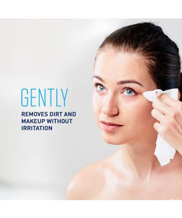 Cetaphil Gentle Skin Cleansing Cloths for Dry Sensitive Skin - 25 ct. Unscented Wipes - Buy Online on GoSupps.com