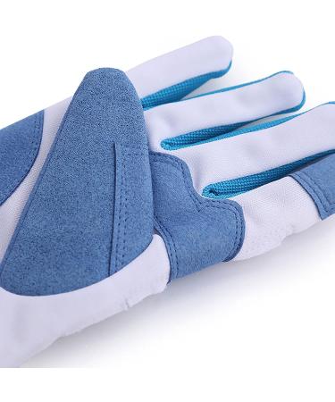 WDAA Fencing Gloves - Triple Glove Foil Epee Sabre Training Gloves | Artificial Leather | Right Hand | Medium Size - Adults & Children - Buy Online on GoSupps.com