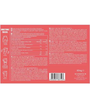 MyProtein Clear Whey Isolate Powder - Peach Tea Flavor (854g) | Premium International Shipping - Buy Online on GoSupps.com