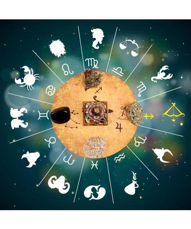 VuuuuV Horoscope Organ Pyramid | Sch tze Healing Crystal Gift Set | Zodiac Stones for Spiritual Growth - Buy Online on GoSupps.com
