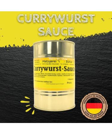 Currywurst Sauce 400g - Gourmet Canned Sauce for Delicious Ready Meals | International Shipping Available - Buy Online on GoSupps.com