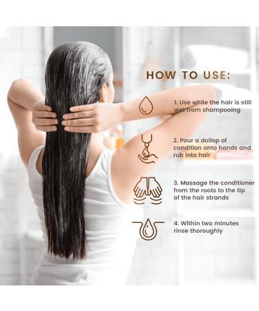 Organic Tea Tree Vegan Hair Conditioner | Natural Herbal Scent | Paraben, Silicone, and Sulfate Free | 8.8 fl oz - Unisex Hair Care Product - Buy Online on GoSupps.com