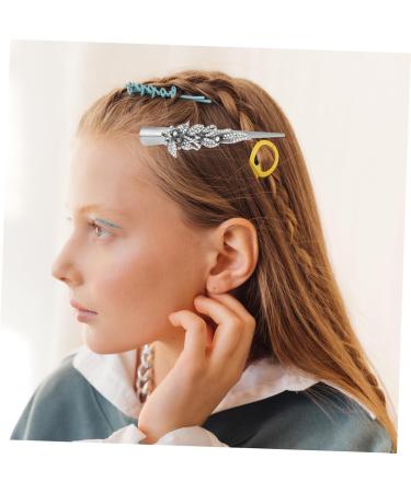 girls hair accessories hair clips unique clips for hair creative hairpins hairpin for women large barrette hair accessories for women large hair clip Cymbidium crystal Miss vintage - Buy Online on GoSupps.com