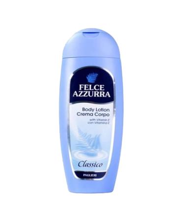 Felce Azzurra body lotion classico original - unique fragrance - moisturizing lotion lotion with vitamin E and almond oil - dermatologically tested - 250 ml