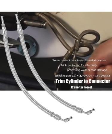 Mercruiser Alpha One I & Gen Two II Trim Tilt Hydraulic Ram Cylinder Hose Kit - 16-3/16 - High Quality & Durable - Buy Online on GoSupps.com