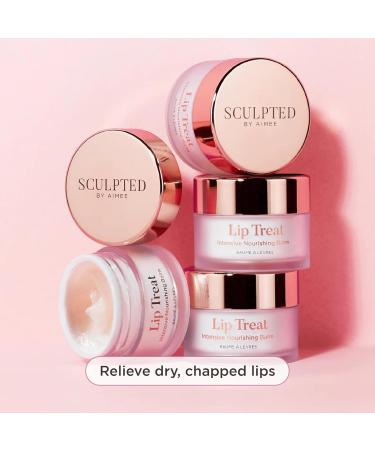 Lip Treat from Sculpted by Aimee 15g Deeply Hydrating Skin Conditioning Multi Use Lip Balm for Chapped Lips with Shea Butter and Sea Buckthorn - Buy Online on GoSupps.com