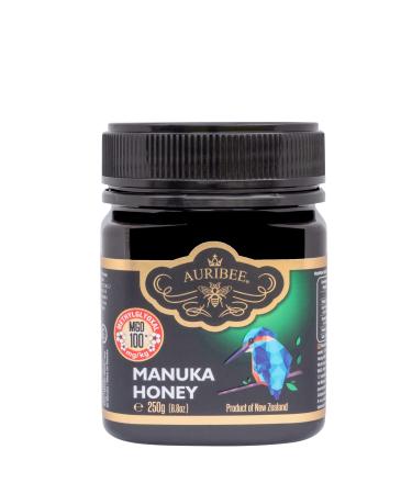 100 Pure raw Manuka Honey Auribee MGO 100+ from New Zealand 250 grams