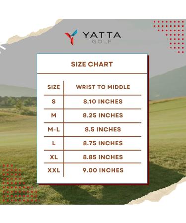 YATTA GOLF Men's Premium Left Hand Golf Glove - Lucky Green Large - Buy Online on GoSupps.com