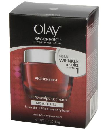 Olay Regenerist Micro-Sculpting Cream Face Moisturizer 1.7 oz - Hydrating Anti-Aging Cream - Buy Online on GoSupps.com