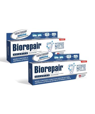 Biorepair: Dentifricio per la Nothe (intensive night repair) tooth paste with microrepair * 2.5 fluid ounce (75ml) tube * Italian import by coswell s.p.a. - Buy Online on GoSupps.com