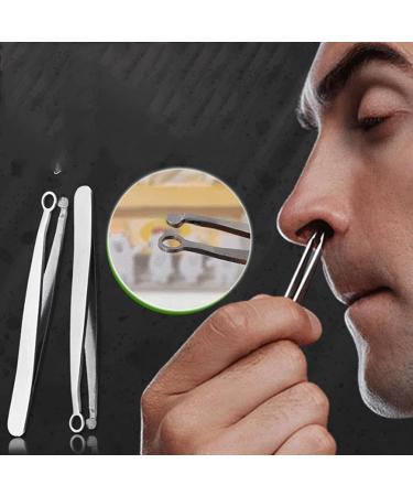 UNbit Nose Hair Trimmer Nose Hair Trimming Tweezers Nose Trimmer Tweezer Round Tip Perfect Steel Nose Hair Removal Trimming Nose Hair Removal Tweezers Trimmer - Buy Online on GoSupps.com