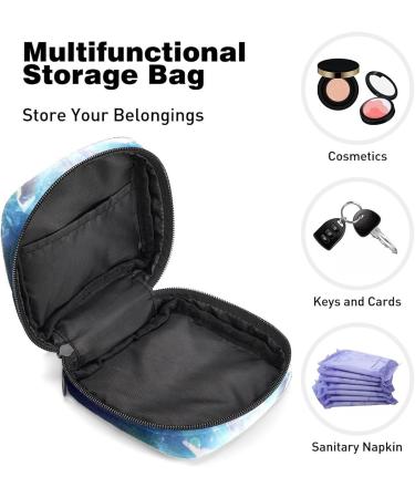 GIAPB Period Bag Sanitary Napkin Storage Bag Period Pouch Travel Makeup Bag Vintage Abstract Book Color5073 - Buy Online on GoSupps.com