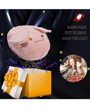 Apanshjy USB Foot Warmers - Portable Electric Heating Pillows for Home & Office | Plush Heating Shoes | Ideal Gift for Men & Women - Buy Online on GoSupps.com