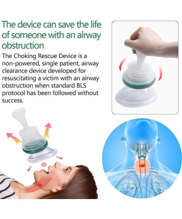 Portable Choking Rescue Device - First Aid Tool for Adults & Children - Buy Online on GoSupps.com