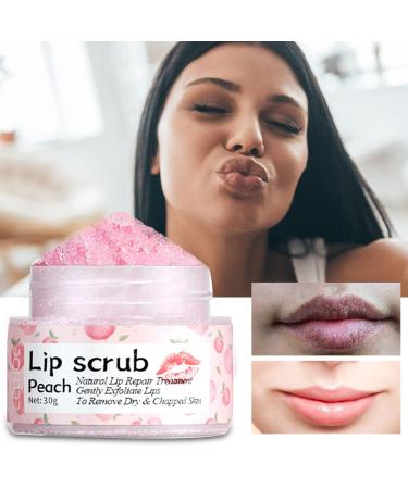 30g Lip Peeling Balm for Women | Brightening Exfoliating Scrub & Moisturizer for Cracked Dull Lips | Perfect Gift for Dark Lip Care - Buy Online on GoSupps.com