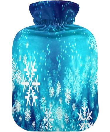 Buy KCL Deci Hot Water Bottle with Snowflake Cover - 2L for Menstrual Cramps Neck Pain Relief & Winter Warmth - International Shipping Available - Buy Online on GoSupps.com