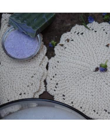 Toockies Hand Knit Exfoliating Wash Cloth - 100% Certified Organic Cotton - Buy Online on GoSupps.com