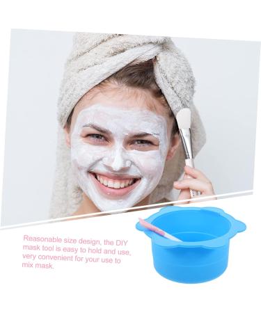 Healeeved 5 Set Wax Melting Brushes & Applicator Shells - Mixed Mask Kit for Spa Scrubs - 14x14cm - Buy Online on GoSupps.com