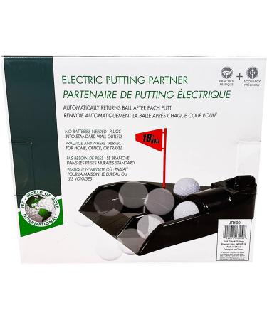 Golf Gifts & Gallery Electric Putting Partner - Black | Improve Your Putting Skills - Buy Online on GoSupps.com
