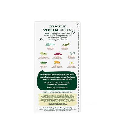 Herbatint Henna Color Organic Hair Dye - Rich Brown 3.5oz - Vegan Plant-Based Formula - Buy Online on GoSupps.com