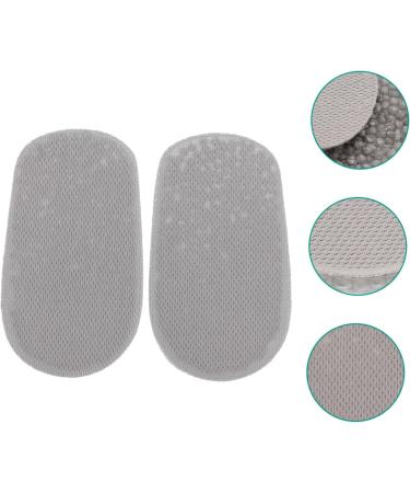 Heightening Insoles for Men & Women - Gel Heel Lift Cushions with Arch Support | Increase Height & Comfort - 11.8x6.5CM Grey - Buy Online on GoSupps.com