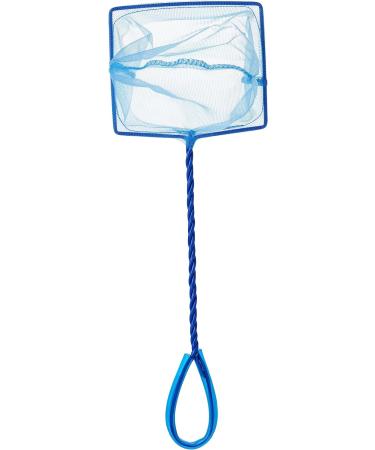 Marina Fine Soft Mesh Fish Net with Plastic Coated Handle 15 cm/ 6-inch Blue 15 cm / 6 Inch - Buy Online on GoSupps.com