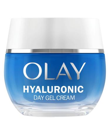 Olay Hyaluronic Acid Face Moisturiser Day Gel Cream Skincare with Niacinamide 99% Purity and Vitamin B5 (Panthenol) Hydrating Skin Care: Plumps Smooths Hydrates Non Greasy Non Sticky 50ml NEW & Upgraded