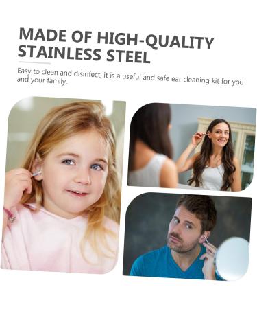 Earwax Remover Kits for Kids | Hemoton 3 Sets Stainless Steel Ear Cleaning Tools & Face Scraper Supplies - Buy Online on GoSupps.com