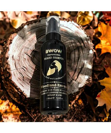 BWOW Professional Beard Shampoo for Men - Refreshing Cleanse and Condition Revitalising with Lebanese Cedarwood Bay Leaf & Lime - Vegan Woodland Essence 100ml Revitalise 100 ml (Pack of 1) - Buy Online on GoSupps.com
