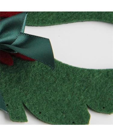 Elegant Green Masquerade With Bowknot And Rhinestones For Christmas Party Stylish Half Face ForestTheme Fashion Shows - Buy Online on GoSupps.com