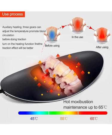 MTTXY Electric Lumbar Traction Device | Heat Massage & Adjustable Intensity | Inflatable Back Extension for Waist Relief - Buy Online on GoSupps.com