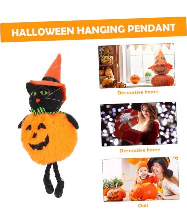 Zerodeko 2 Pcs Halloween Pendant Halloween Decors Ghost Photo Props Ghost Ornament Halloween Favor Haunted House Decors Doll Decor Ghost Doll Ghost Festival Pendant Toy Pumpkin Fabric - Buy Online on GoSupps.com