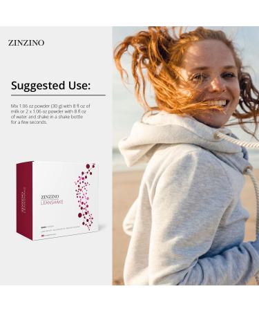 Zinzino - LeanShake Berry Whey Protein Powder Portion Packs Supports Muscle Building Gut Health and Healthy Body Balance - 16 x 30g - Buy Online on GoSupps.com