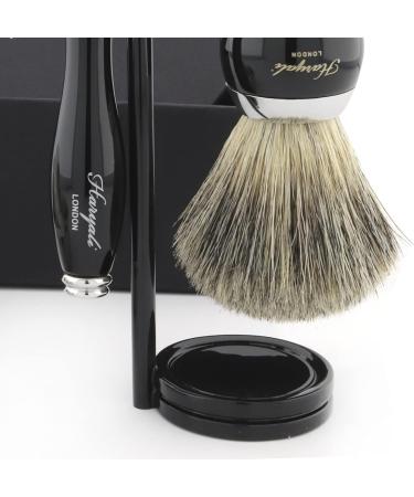 Premium Shaving Set for Men - Triangular Razor Badger Hair Brush Stainless Steel Bowl & Shaving Soap | International Shipping Available - Buy Online on GoSupps.com