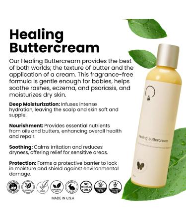 OrganiGrowHairCo Healing Buttercream Ultra-Hydrating Body & Hand Lotion - Buy Online on GoSupps.com