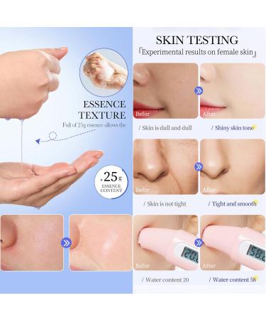 BIOAQUA 96% Dense Moisturizing Collagen Face Mask | Anti-Aging Anti-Wrinkle Skin Care | 5x25g | Buy Internationally - Buy Online on GoSupps.com