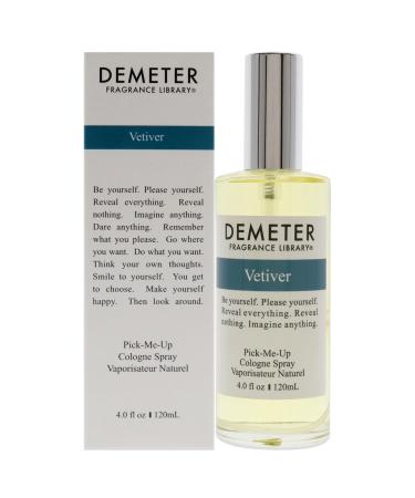 Demeter Vetiver Cologne Spray for Women 4 Ounce