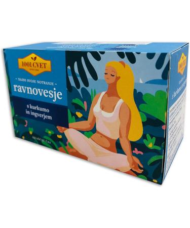  UPSY Alpine Mountain Herbal Tea - 4 packs of 20 tea bags (80 tea bags) (Balance Tea 80 tea bags) - Buy Online on GoSupps.com