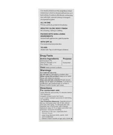Smashbox Halo Tinted Moisturizer SPF 25 - Dark Neutral | Healthy Glow All-In-One - Buy Online on GoSupps.com