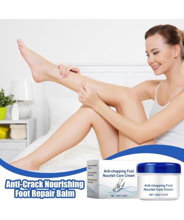  Generisch Foot Cream 40g of heel cream for cracked skin | Natural care lotion for the whole family to nourish after showering - Buy Online on GoSupps.com