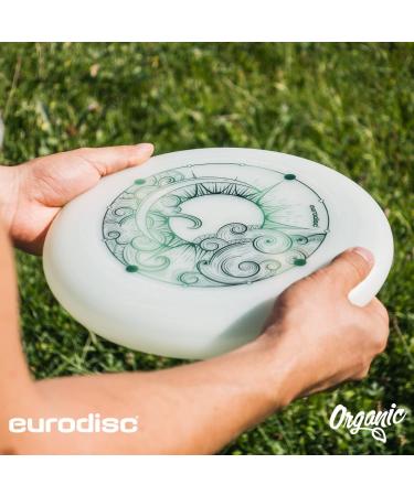 Buy Eurodisc 175g SUPERGlow Frisbee - Organic Ultimate Glow in the Dark Green Disc for Night Play - International Shipping Available - Buy Online on GoSupps.com