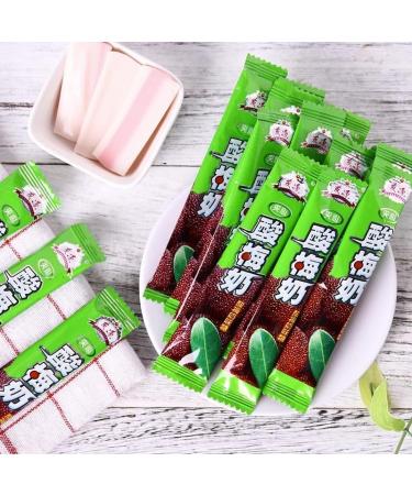 Sour and Sweet Plum Milk Candy Sour Plum Stick Fruit Soft Candy 180g/pack Health Fudge Snack Gift Pack Instant Snakcs Chinese Food Sugar Dessert (3 packs 180g (40pcs)) 180g (40pcs) 3 packs - Buy Online on GoSupps.com