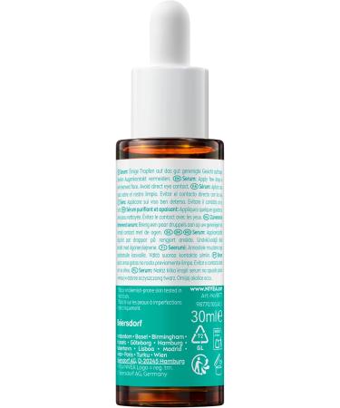 Beiersdorf NIVEA Derma Skin Clear Serum Face Purifying & Soothing Facial Serum Skincare With Hyaluronic Acid and Niacinamide 30ml - Buy Online on GoSupps.com