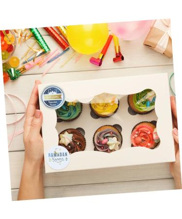 Ciieeo Eid Mubarak Stickers | Ramadan Festival Decorations & Self-Adhesive Labels for Eid Al Fitr Party Supplies - Buy Online on GoSupps.com